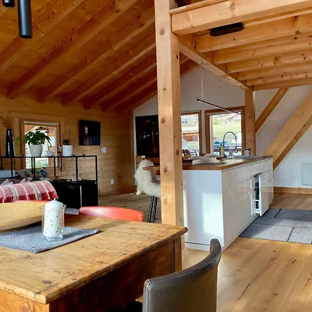 Sarana Mountain - Chalet Mitoyen Proche De Verbier 木屋 *