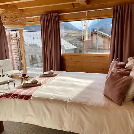 木屋 Sarana Mountain - Chalet Mitoyen Proche De Verbier Volleges